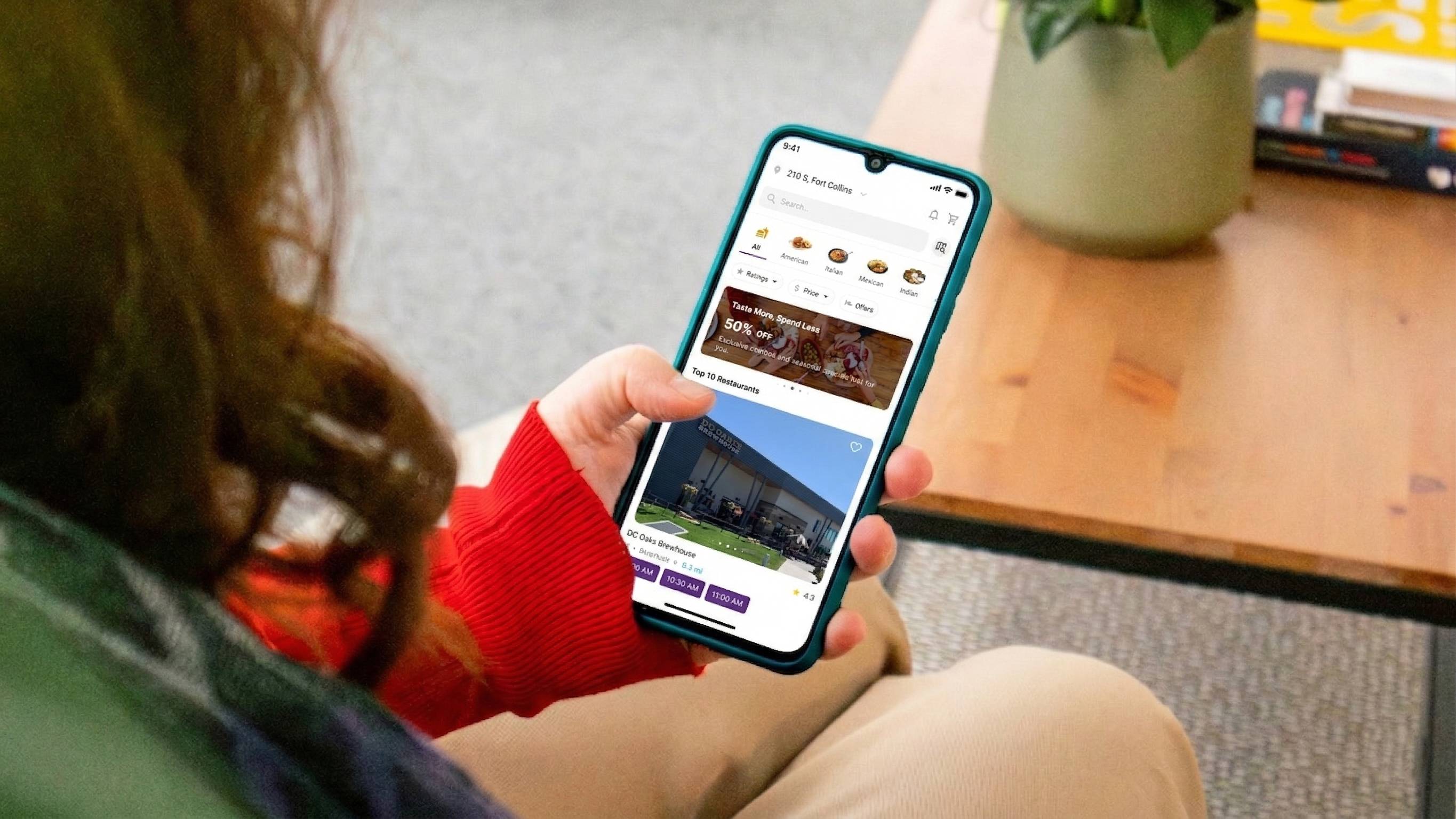 Guest-facing online ordering experience